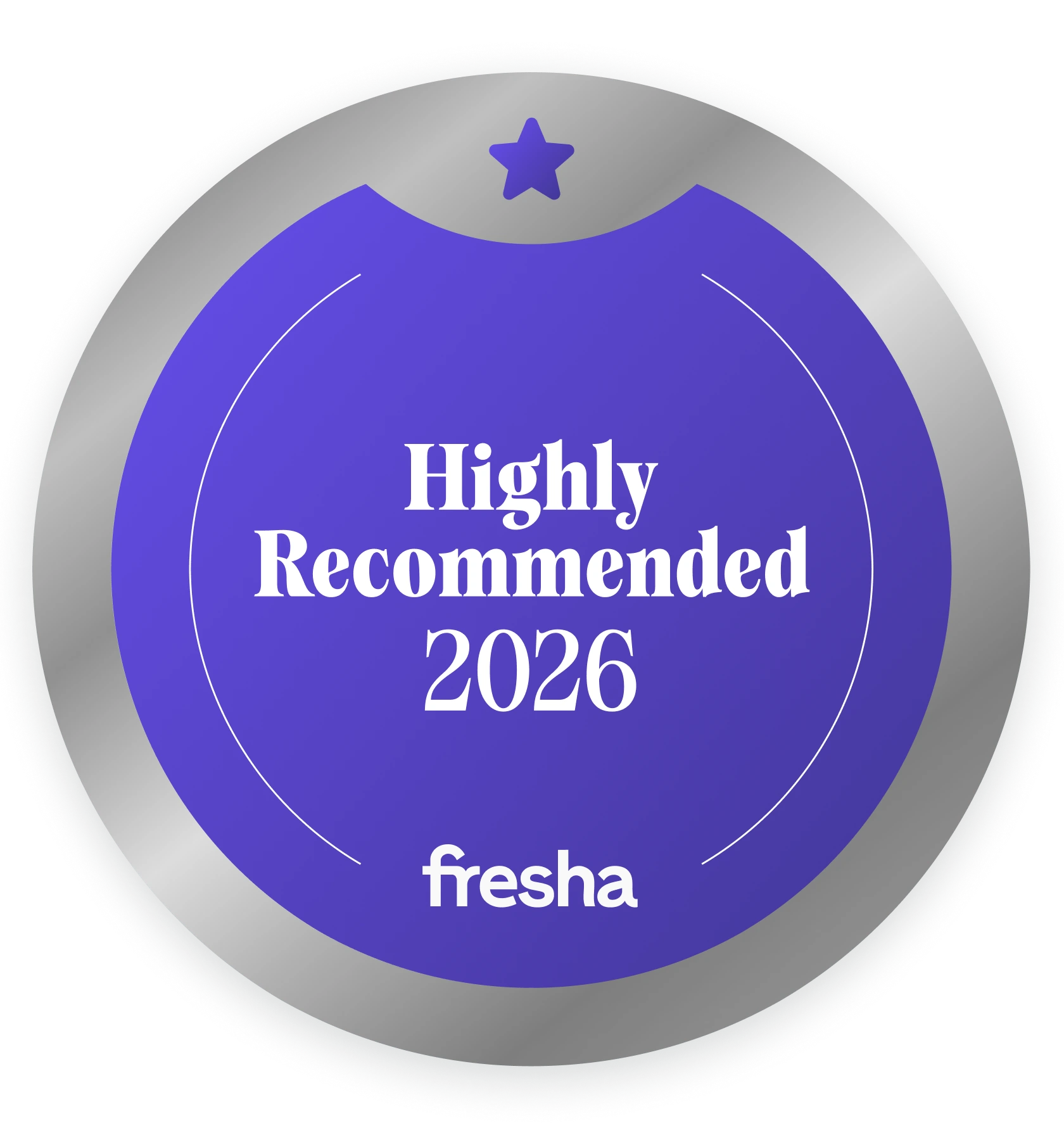 Fresha Highly Recommended 2026