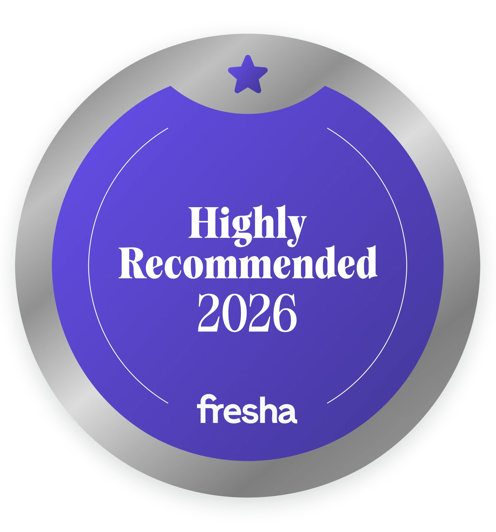 Fresha Highly Recommended 2026